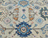 12 Ft Silver Gray Aryana Afghan Hand Knotted Veg Dye Wool Runner Rug